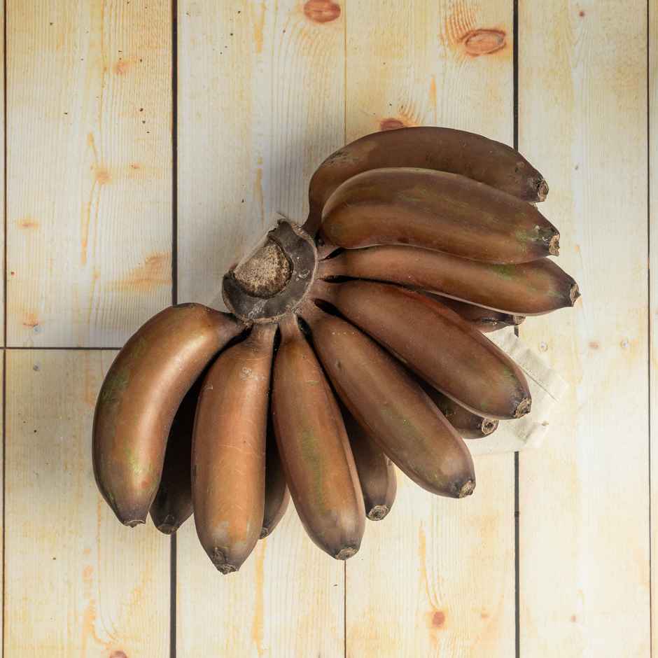 Banana Red Semi Ripe