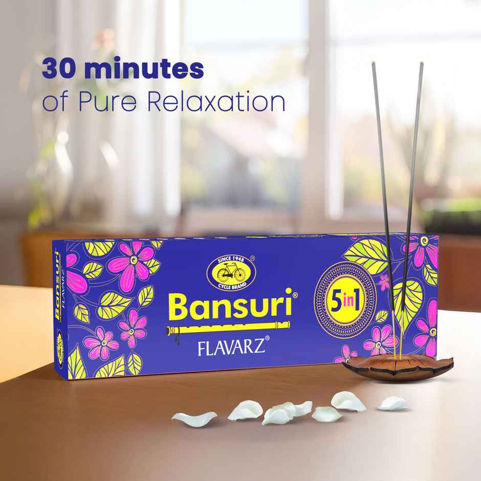 Bansuri 5 in 1 Agarbatti | From House of Cycle