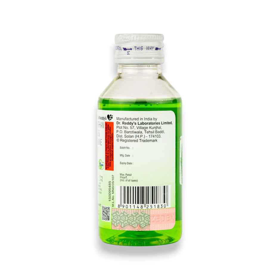 Zedex SF Dry Cough Sugar Free Syrup Mixed Fruit Flavour