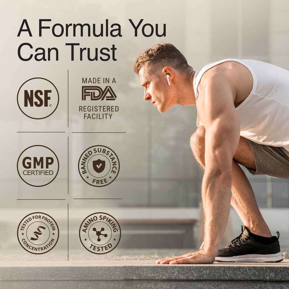 Wellbeing Nutrition Whey Protein Isolate | Concentrate - Cappuccino | 24G Protein - 12G EAA