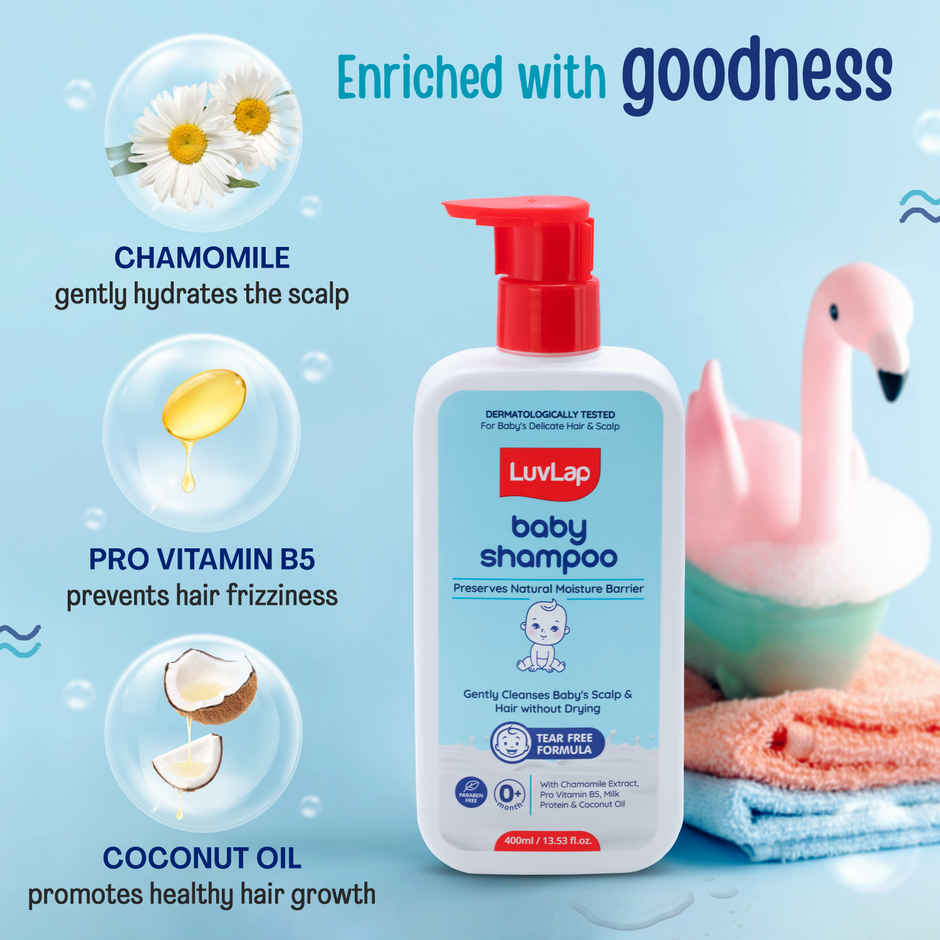 LuvLap Baby Shampoo