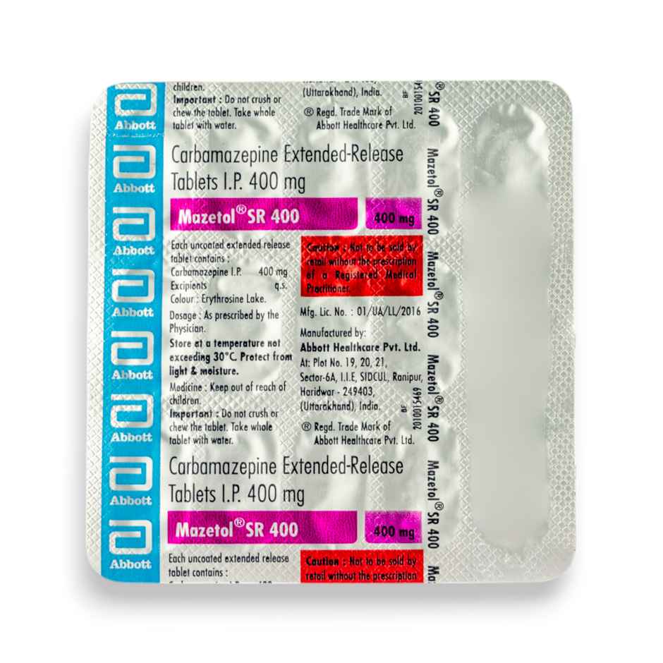 Mazetol SR 400 Tablet ER