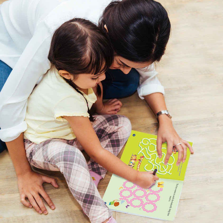 My First Activity Book Mazes | Preschool Activity Book | Workbook For Growing Minds - Green Edition