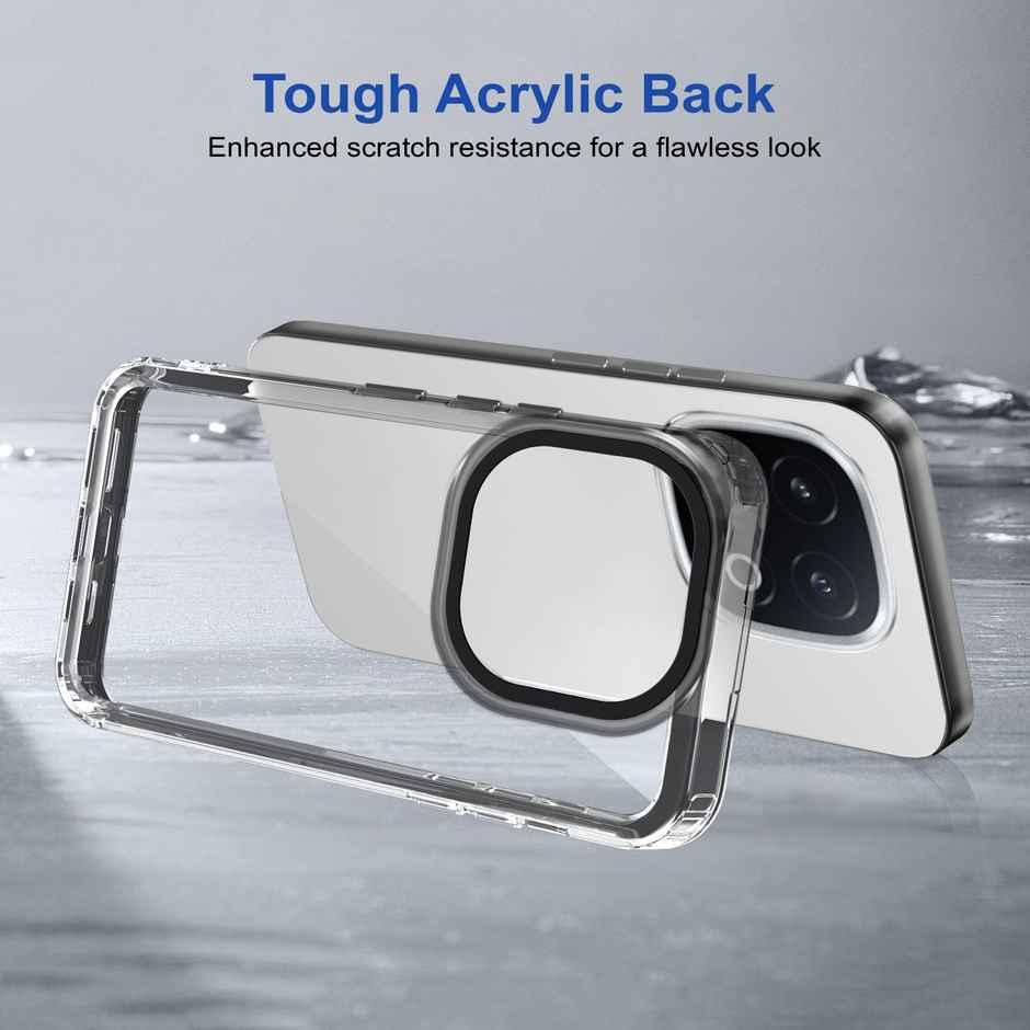 Zapcase Back Cover for iQOO 13 5G | Space-Black