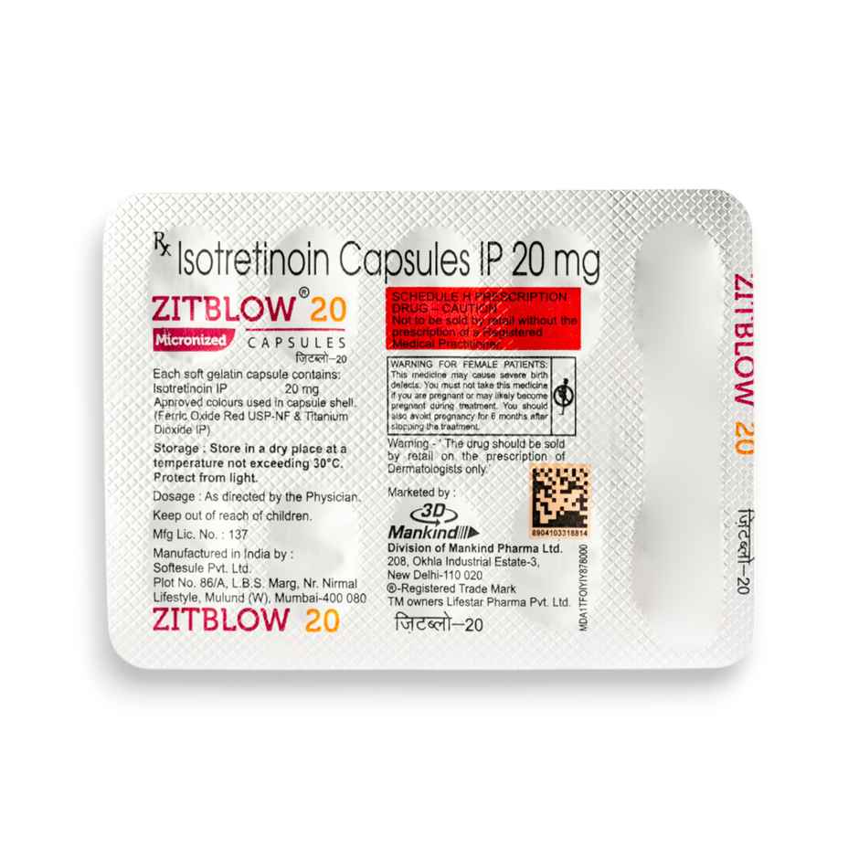 Zitblow 20 Capsule