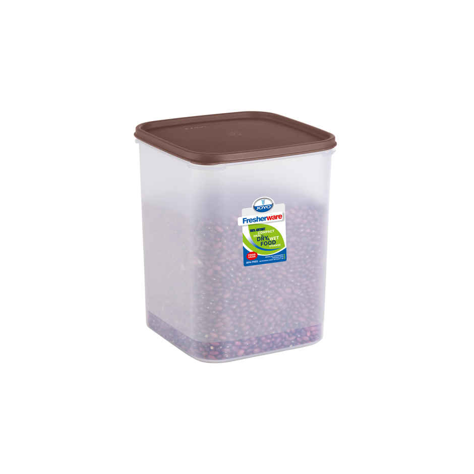 Joyo Fresherware Plastic Storage Container with Airtight Lid,Kitchen Organizers- 6 ltr-Assorted