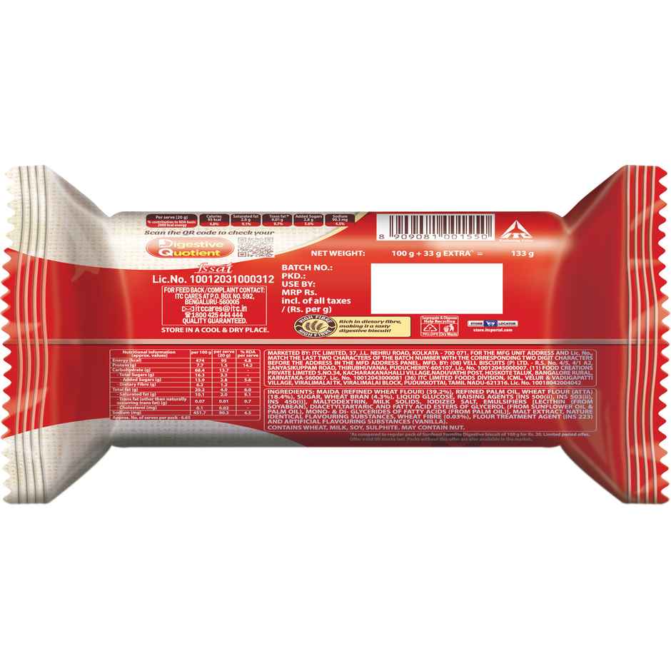 Sunfeast Farmlite Digestive High Fibre