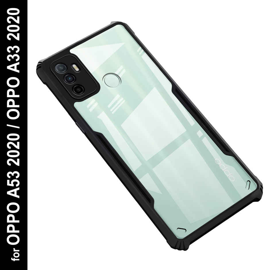 Zapcase Back Cover for Oppo A53 | Oppo A33 | Matte-Black