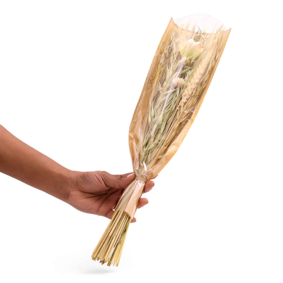 Golden Meadow Natural Dried Flower Bouquet | Eternal Blooms