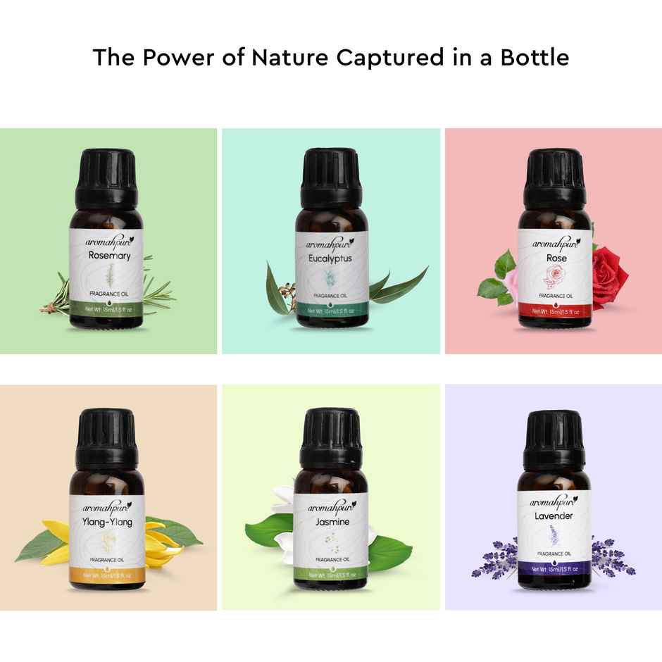 Aromahpure Fragrance Oil | Floral Series | Set of 6