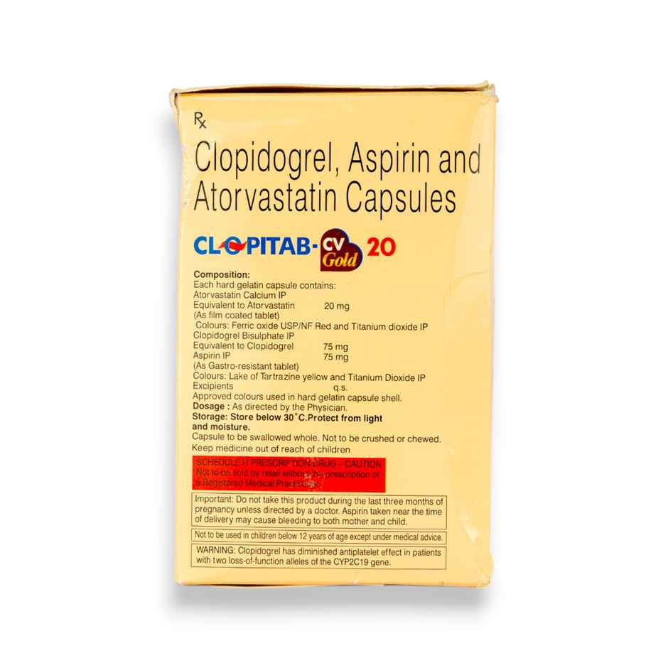 Clopitab-CV Gold 20 Capsule