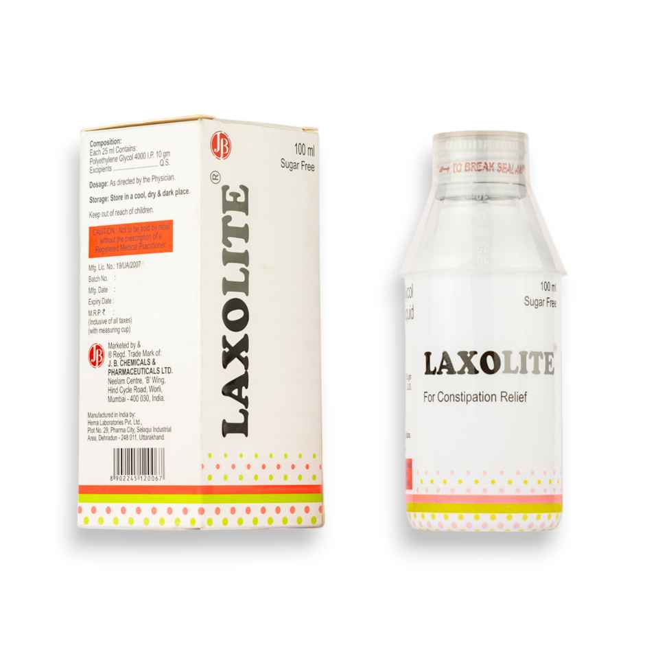 Laxolite Sugar Free Oral Liquid 