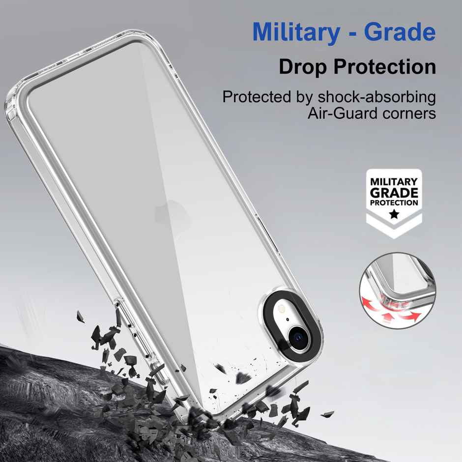 Zapcase Back Cover for Apple iPhone XR | Space-Clear