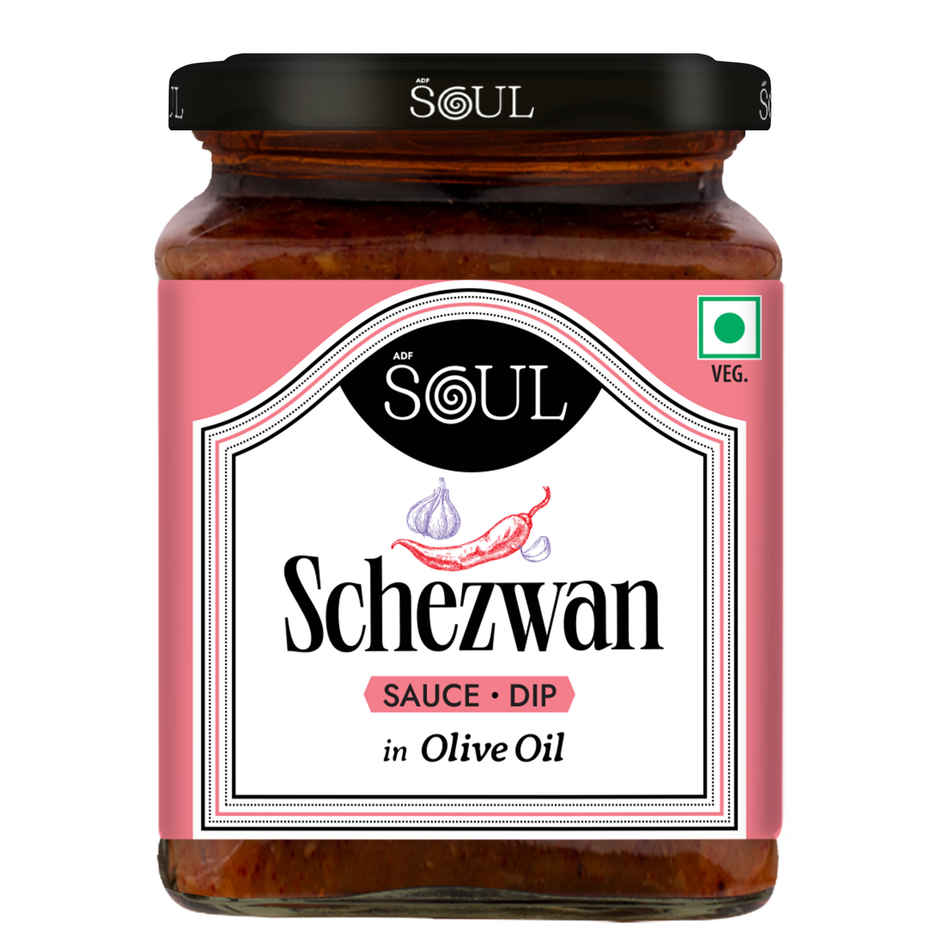 ADF Soul Schezwan Sauce, Dip In Olive Oil