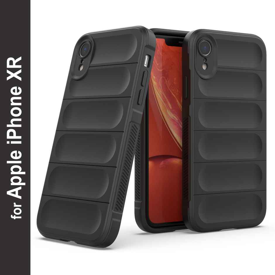 Zapcase Back Cover for Apple iPhone XR | Magic-Black