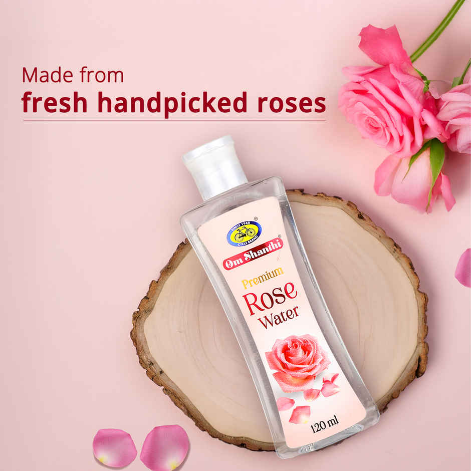 Pure Rose Water | Gulab Jal | Natural & Refreshing Floral Essence | Cycle