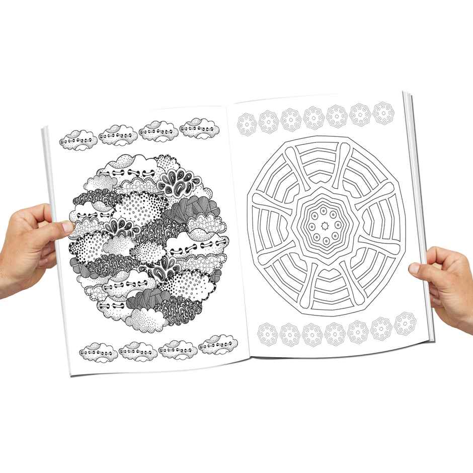 Mandala Colouring for Kids Book-1 | Creative Colouring Book for Kid | Mandala Art Book
