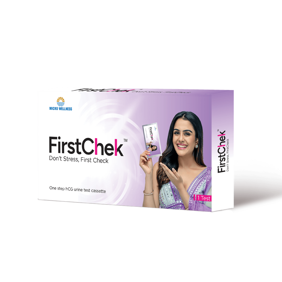Micro Wellness Firstchek Pregnancy Test Kit Combo  