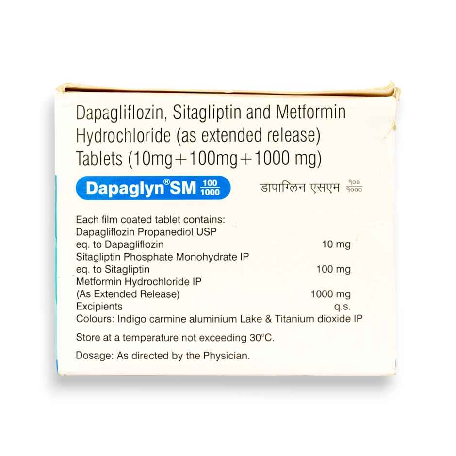 Dapaglyn SM 100/1000 Tablet ER