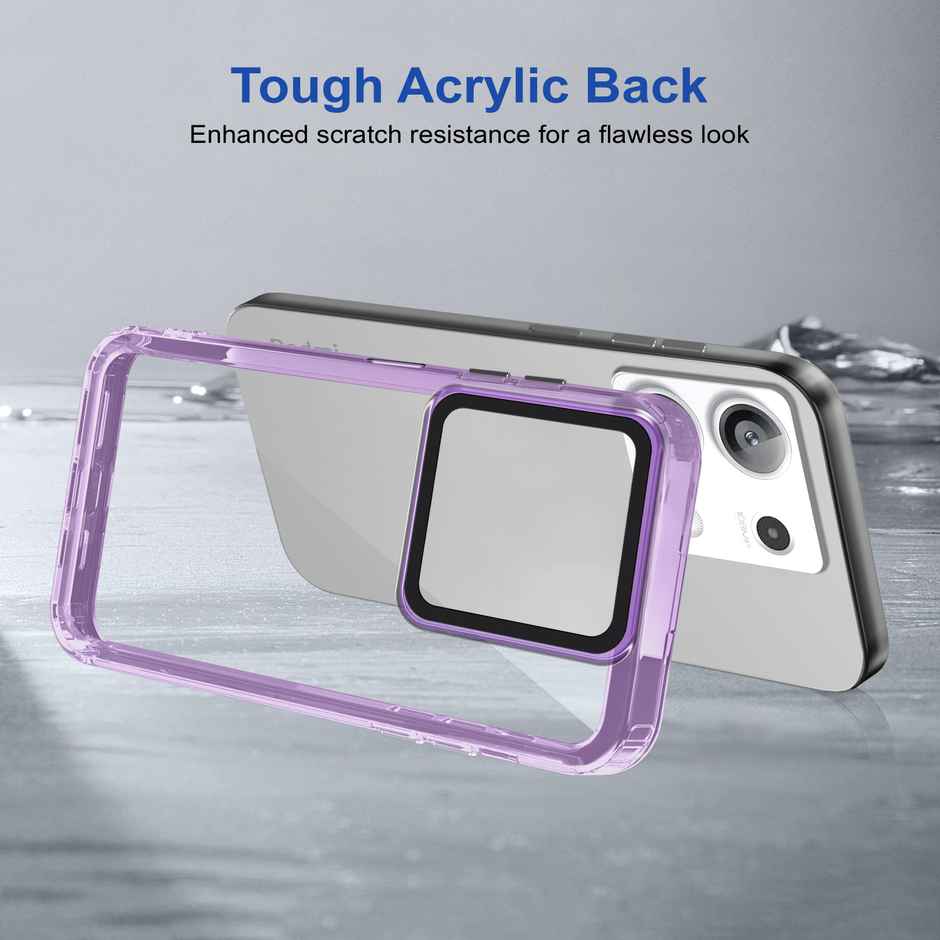 Zapcase Back Cover for Mi Redmi Note 13 5G | Space-Purple