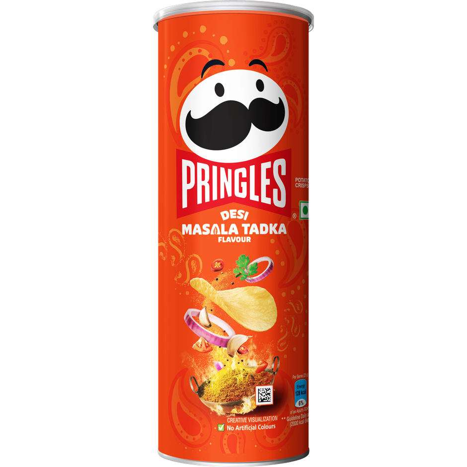 Kellogg's Choco Fills Double Chocolaty(250 gms) & Pringles Chips - Desi Masala Tadka(107 gms) Combo