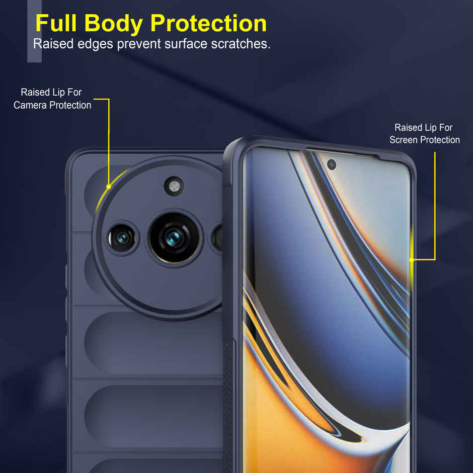 Zapcase Back Cover for Realme 11 Pro | Realme 11 Pro Plus 5G | Magic-Sapphire