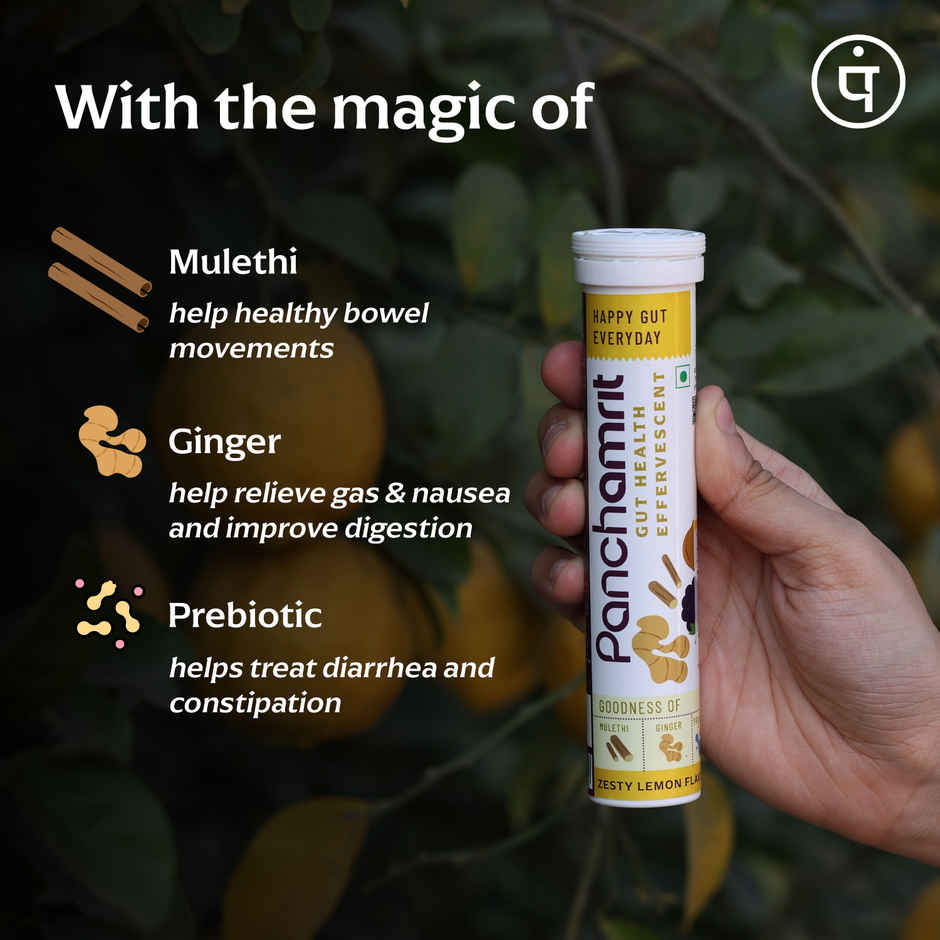Panchamrit Gut Health Effervescent Tablets
