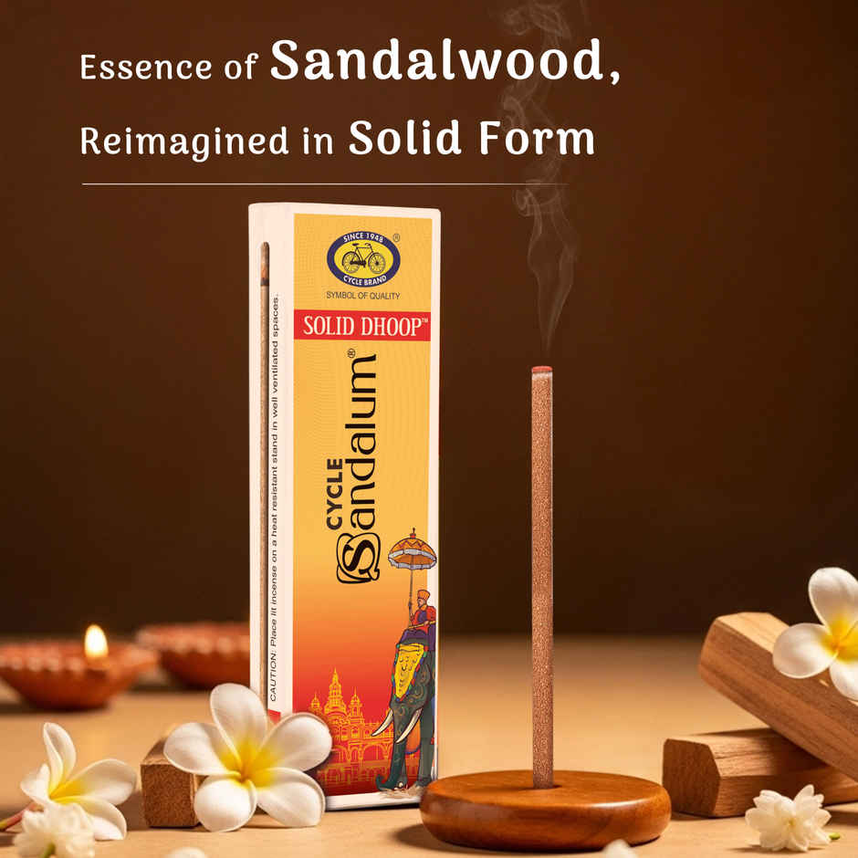 Sandulum Bambooless Solid Dhoop Incense Sticks | Cycle