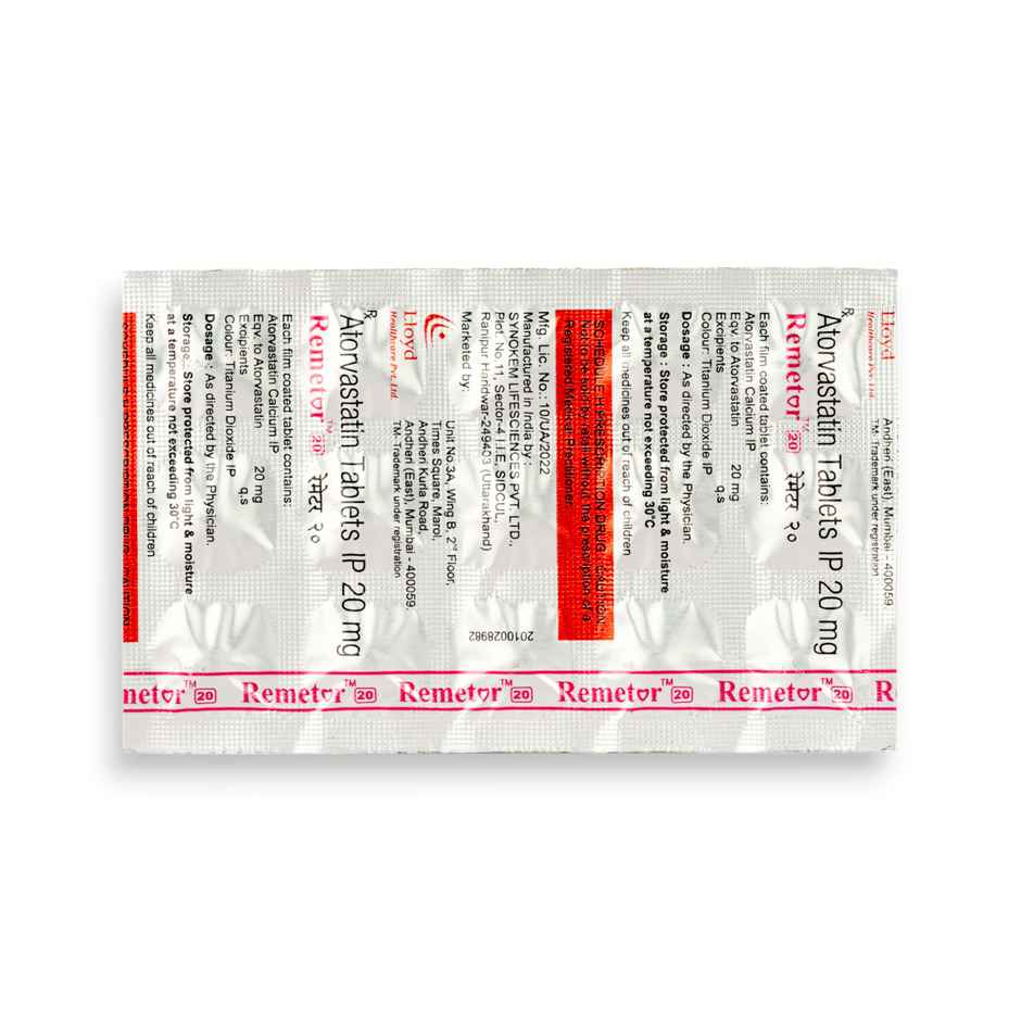 Remetor 20 Tablet