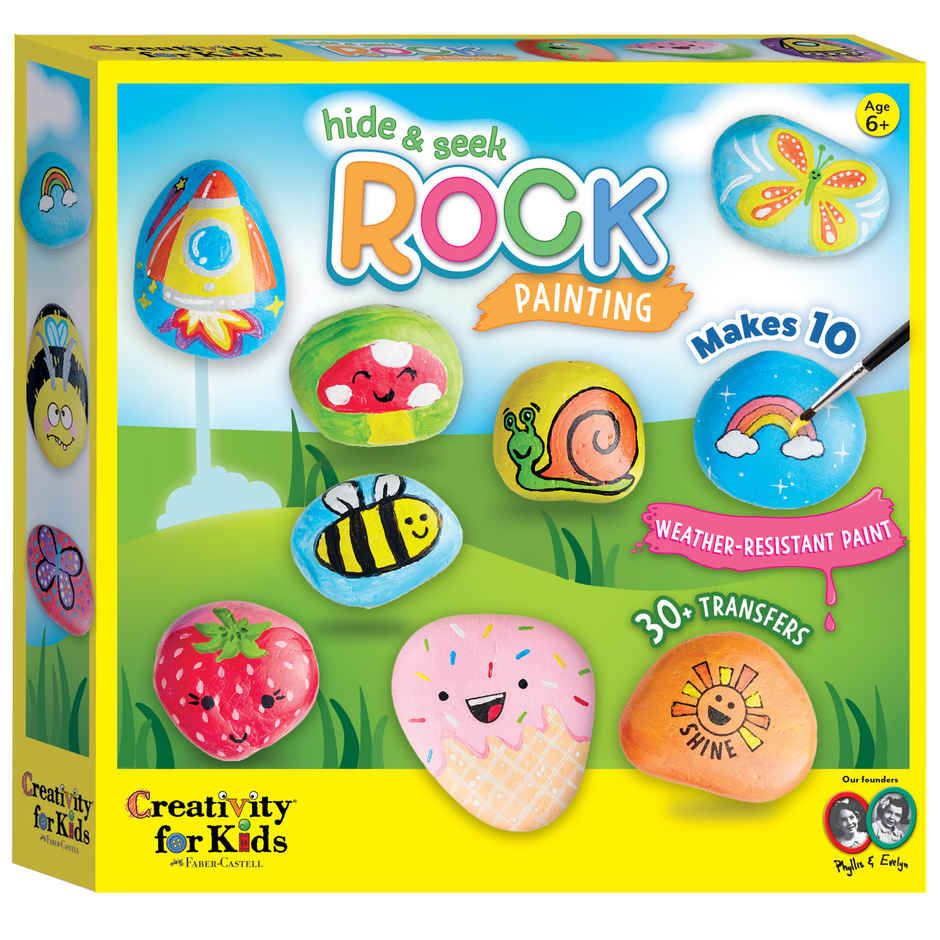 Creativity For Kids Hide & Seek Rock Painting