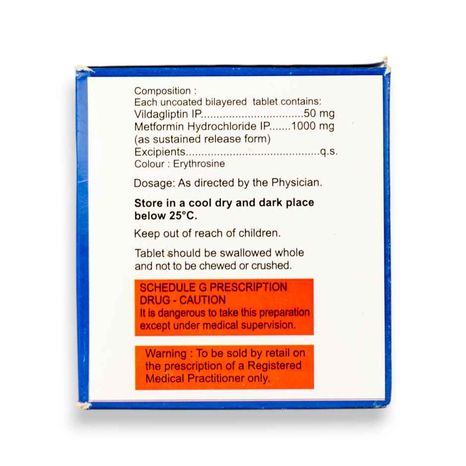 Gluvilda M+ 1000 Tablet SR