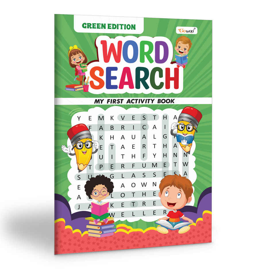 My First Activity Book Word Search | Early Learning Book | Kids Activity Workbook - Green Edition