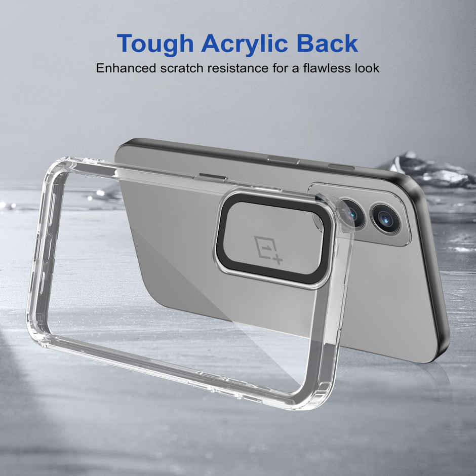 Zapcase Back Cover for OnePlus Nord 2 5G | Space-Clear