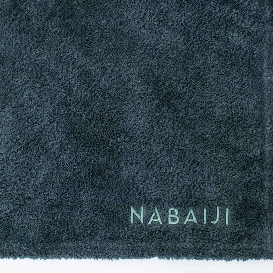 Nabaiji By Decathlon | Ultra-Soft Microfibre Towel L 32 x 52 in - Khaki Green