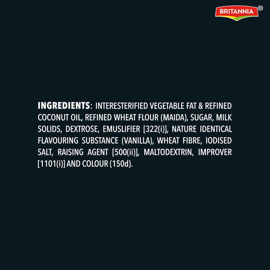 Britannia Treat Creme Vanilla Flavoured Wafer Biscuit