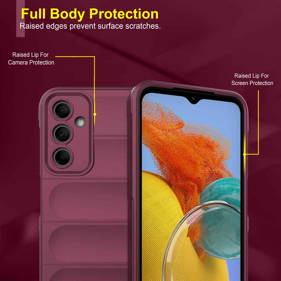 Zapcase Back Cover for Samsung Galaxy M14 5G | Magic-Plum