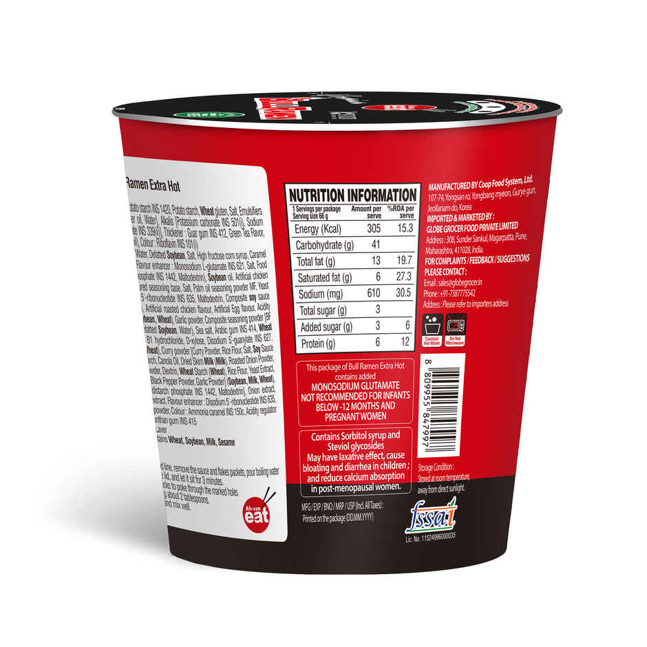 Ah-Ssa Eat Bull Ramen Extra Hot Chicken Extra Hot