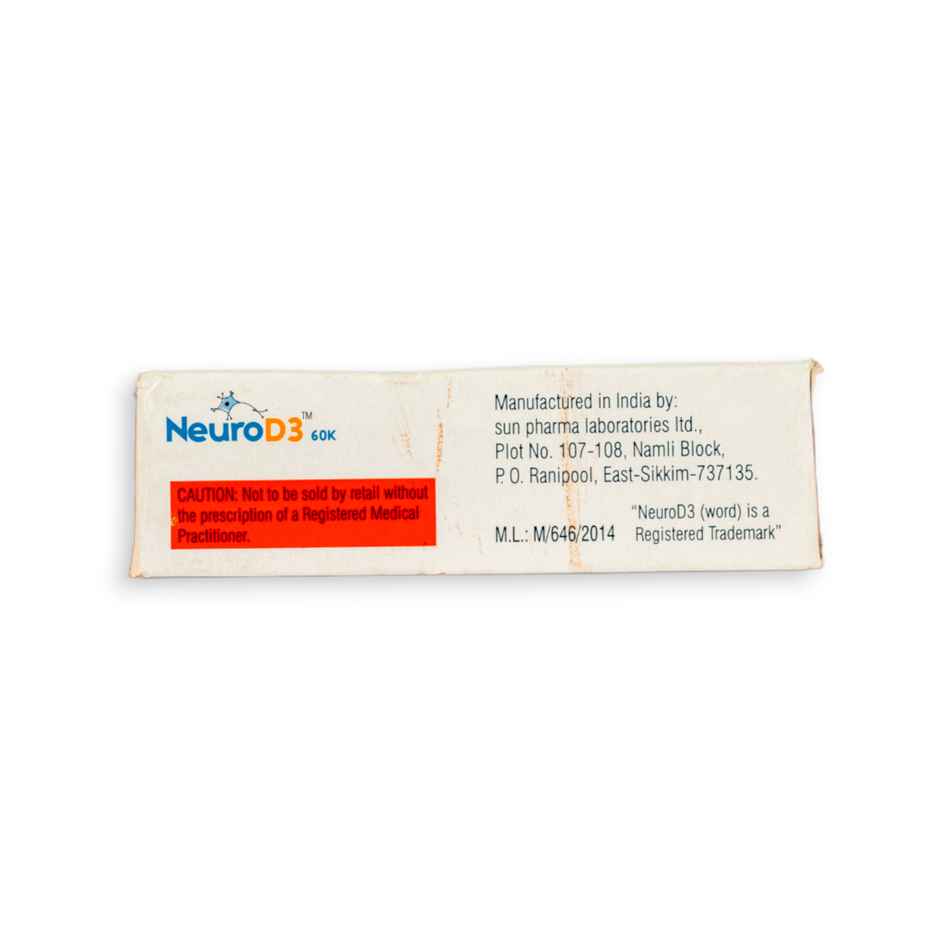 NeuroD3 60K Vitamin(D3) Capsule