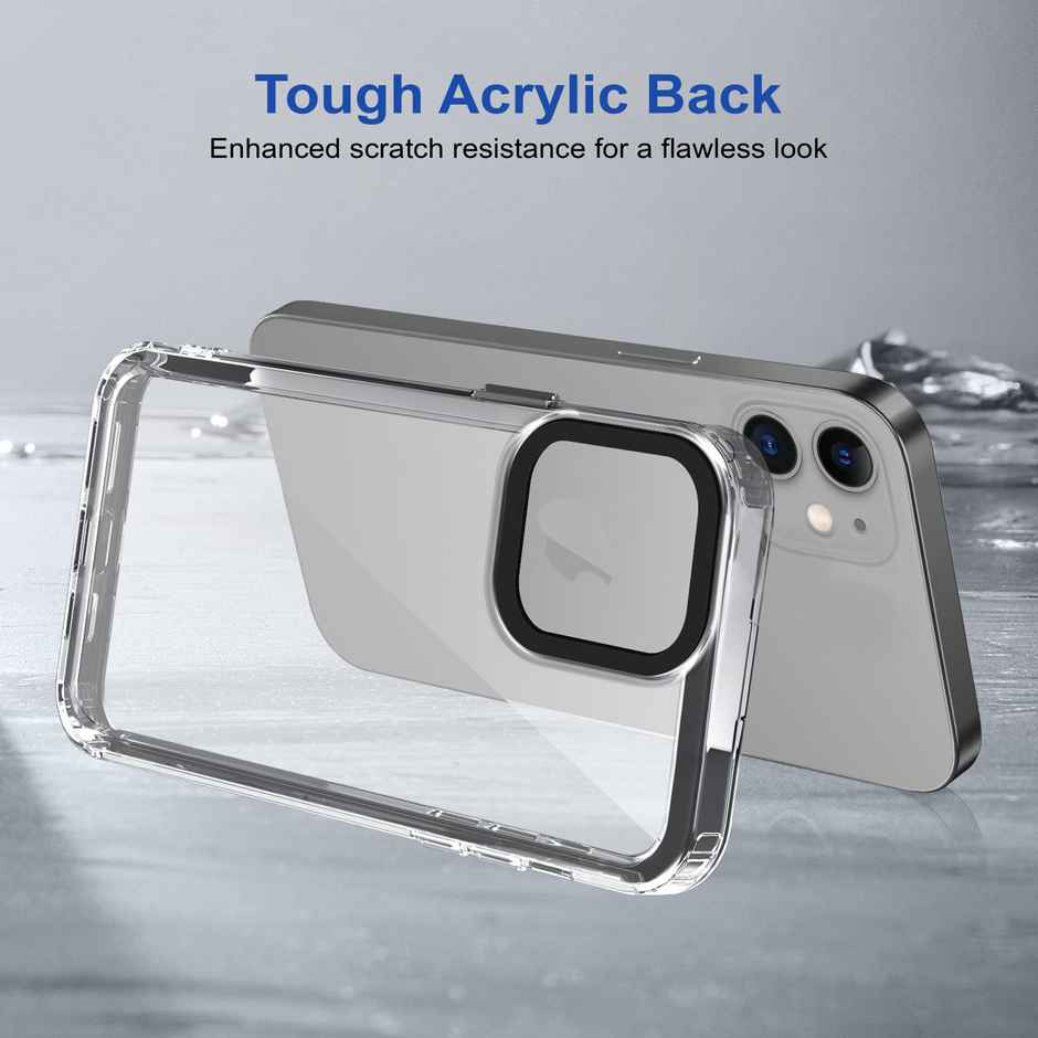 Zapcase Back Cover For Apple Iphone 11 (Space-Black)