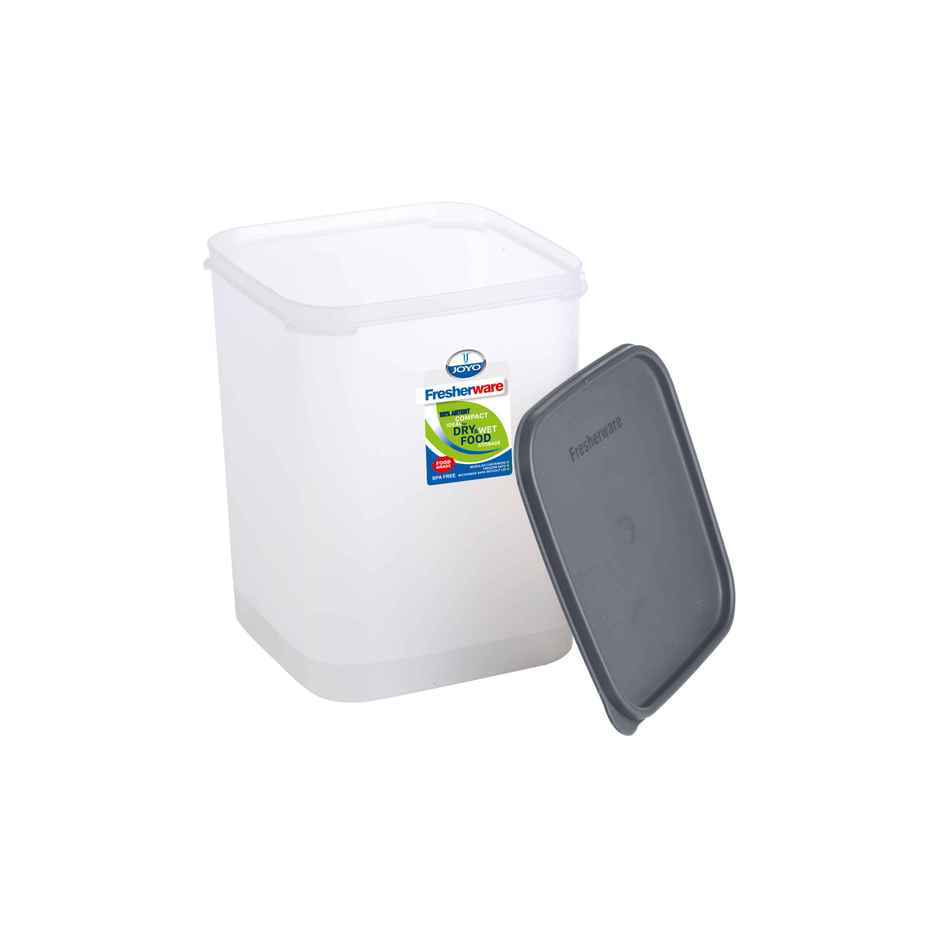 Joyo Fresherware Plastic Storage Container with Airtight Lid,Kitchen Organizers- 6 ltr-Assorted