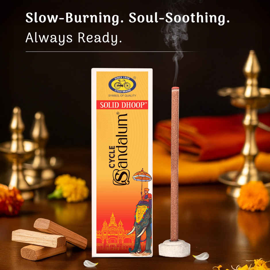 Sandulum Bambooless Solid Dhoop Incense Sticks | Cycle