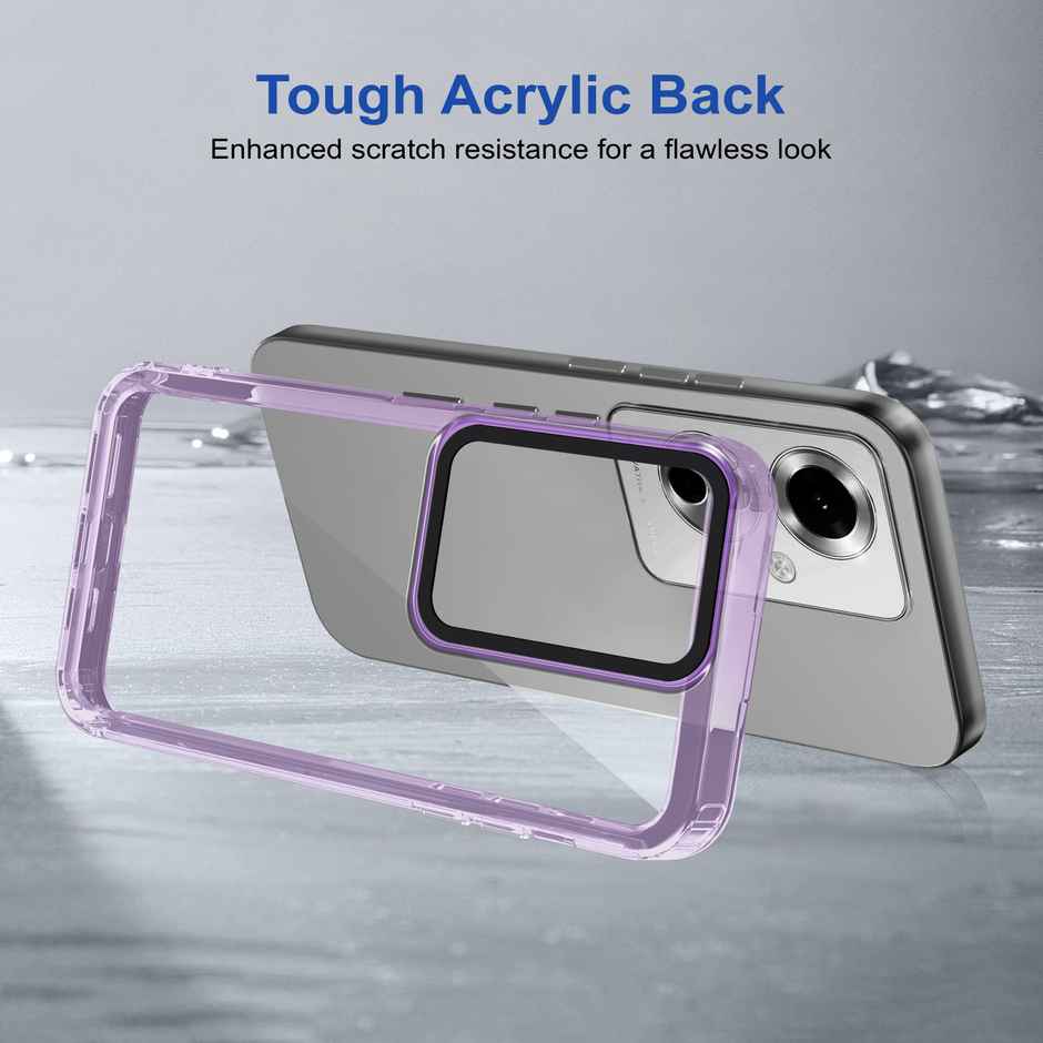 Zapcase Back Cover for Oppo F25 Pro 5G | Space-Purple