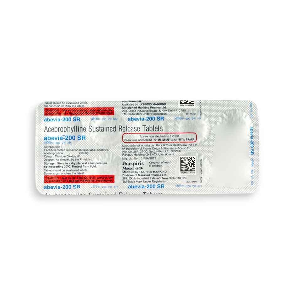 Abevia-200 SR Tablet