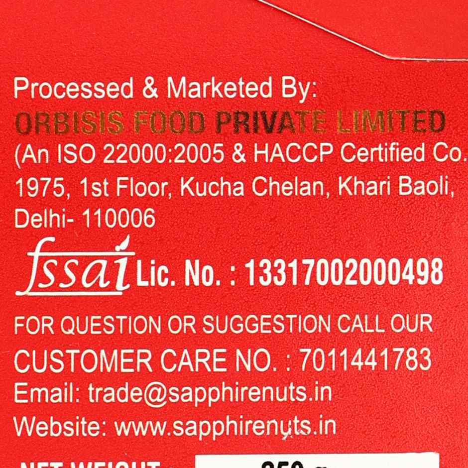 Sapphire Anjeer Royal Red