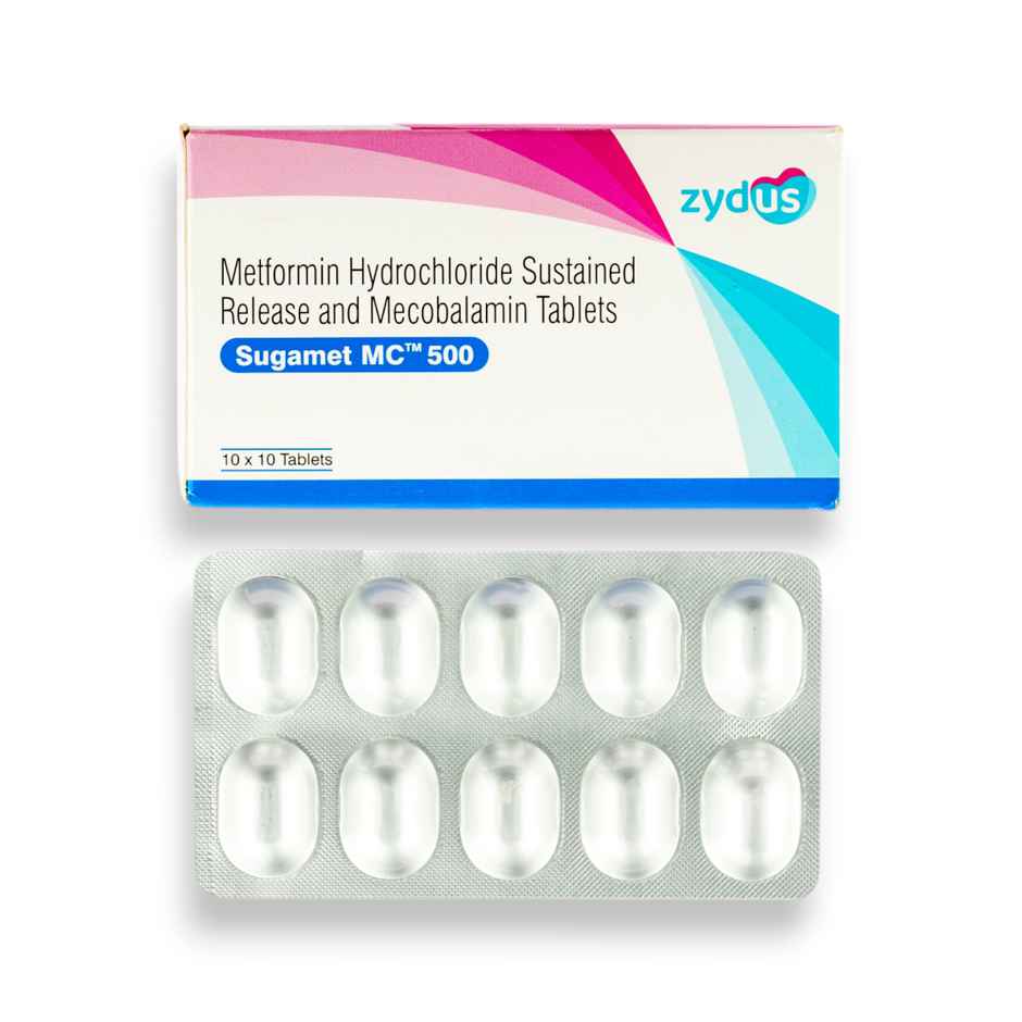 Sugamet MC 500 Tablet SR