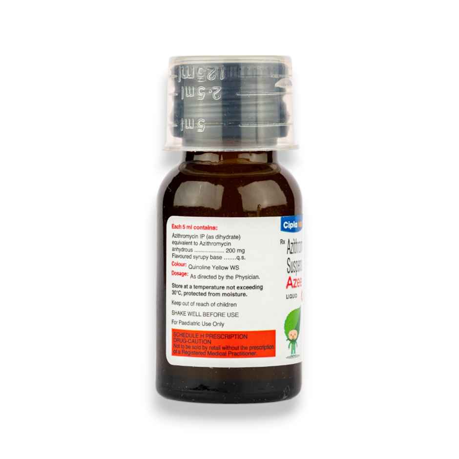 Azee 200mg Peppermint Flavour Dry Syrup