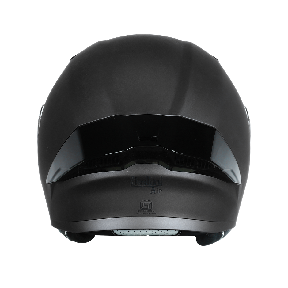 Steelbird SBA-20 Painted Glossy Black 600 mm - L Combo