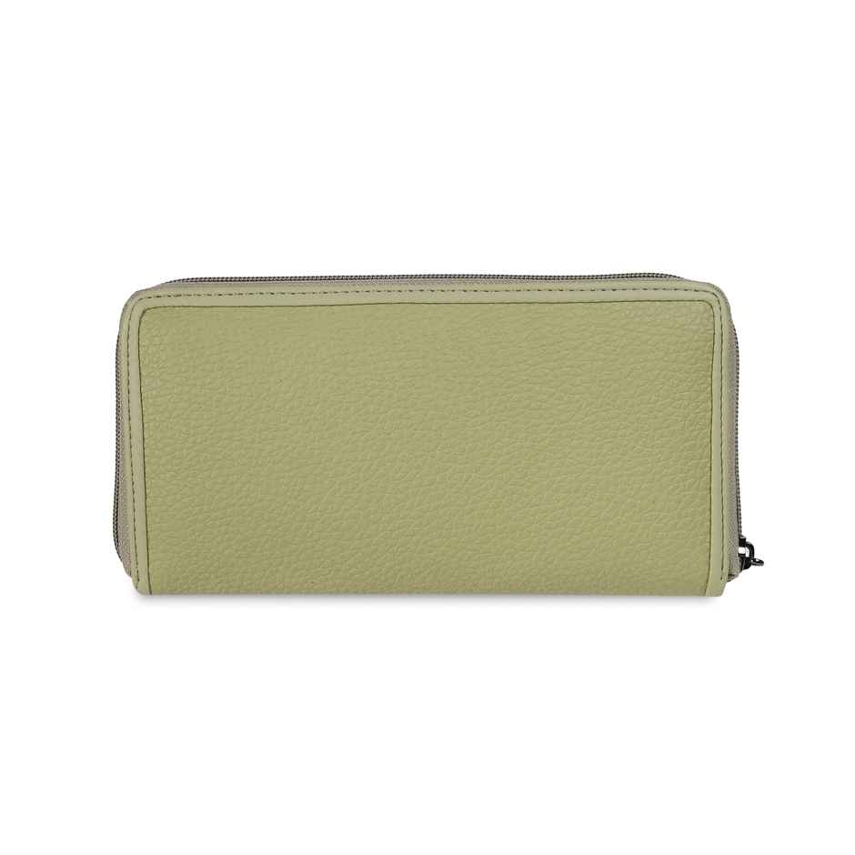 Mochi Green Synthetic Wallet for Women | 95-135-21