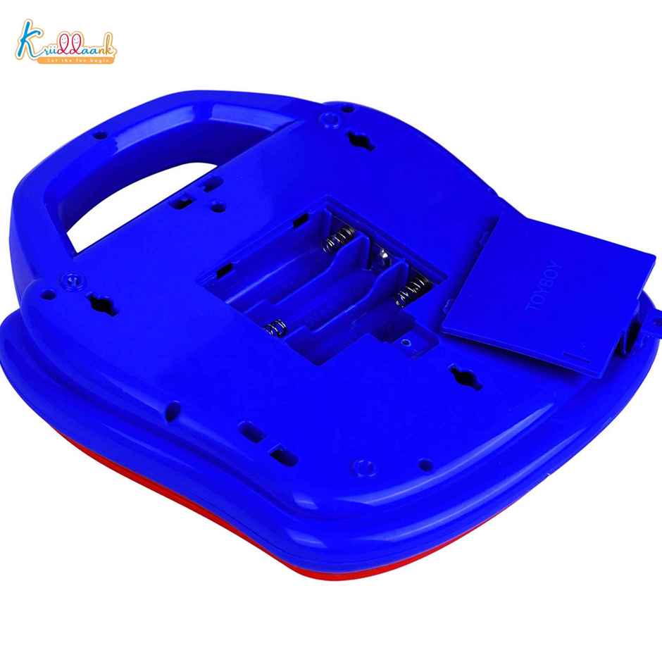 Kriiddaank Avengers Theme Educational Laptop with Screen, LED Display and Music Effects for kids