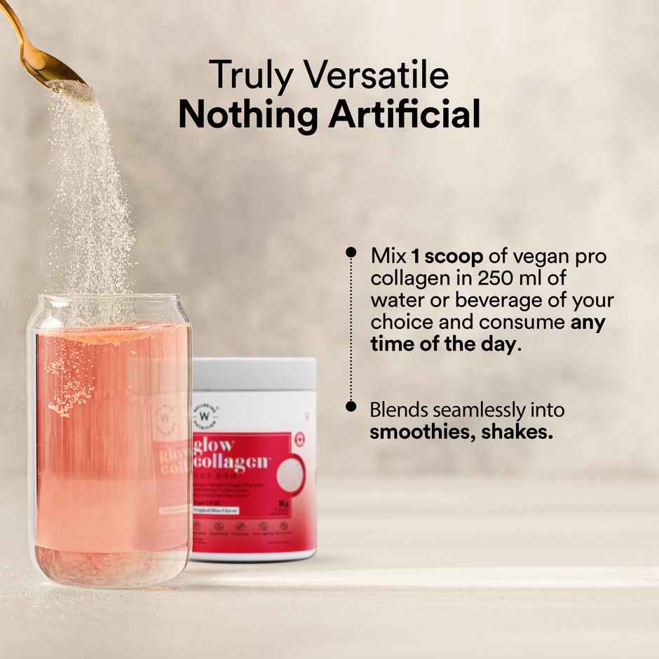 Wellbeing Nutrition Glow Korean Marine Collagen Peptides With Glutathione Tropical Bliss